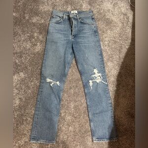 Agolde Light Blue Denim Jeans